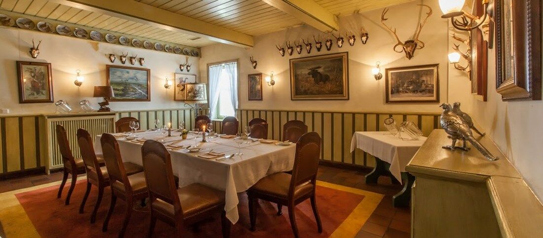Hotel Historischer Krug Oeversee Bagian luar foto